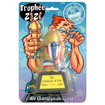 Trophée zizi Mr Gland d'Or