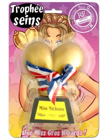 Trophée seins Miss Airbag