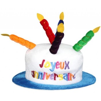 Chapeau joyeux anniversaire