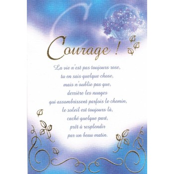 Carte courage