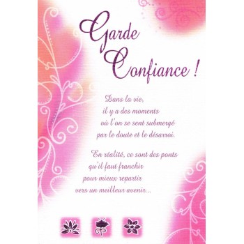 Carte garde confiance