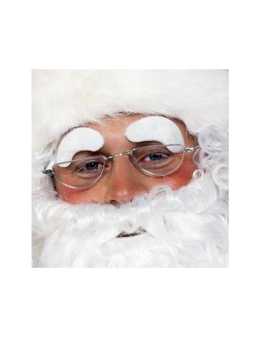 Sourcils blancs du Père Noël