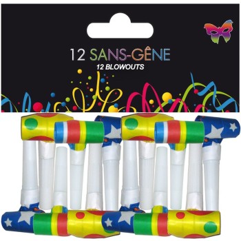 12 sans-gênes assortis