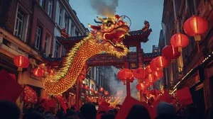 Décoration pour le nouvel an chinois